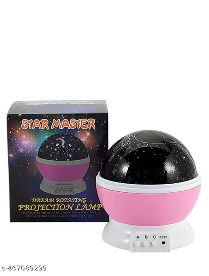 Star Master Rotating 360 Degree Moon Night Light