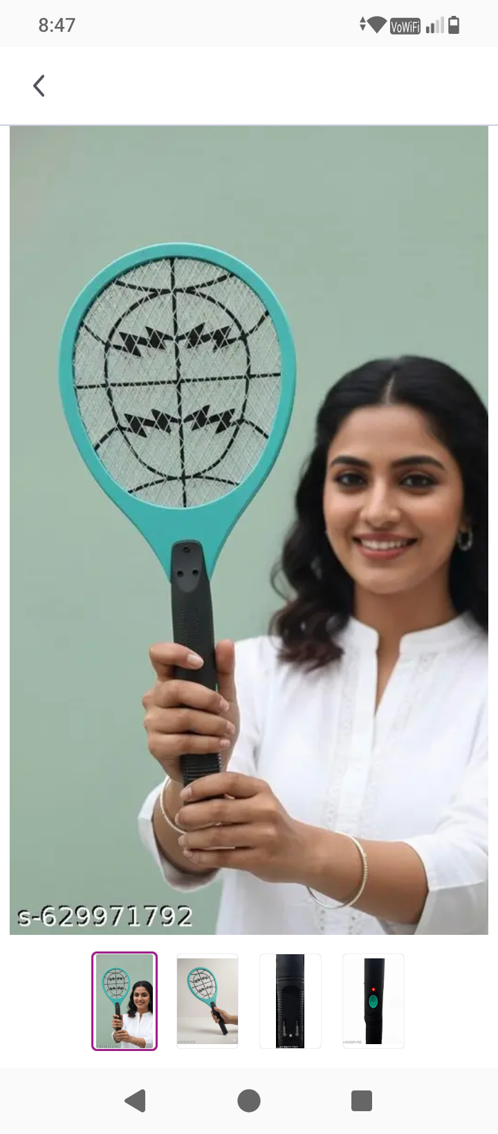 Suzolight Electric Mosquito Killer Racket